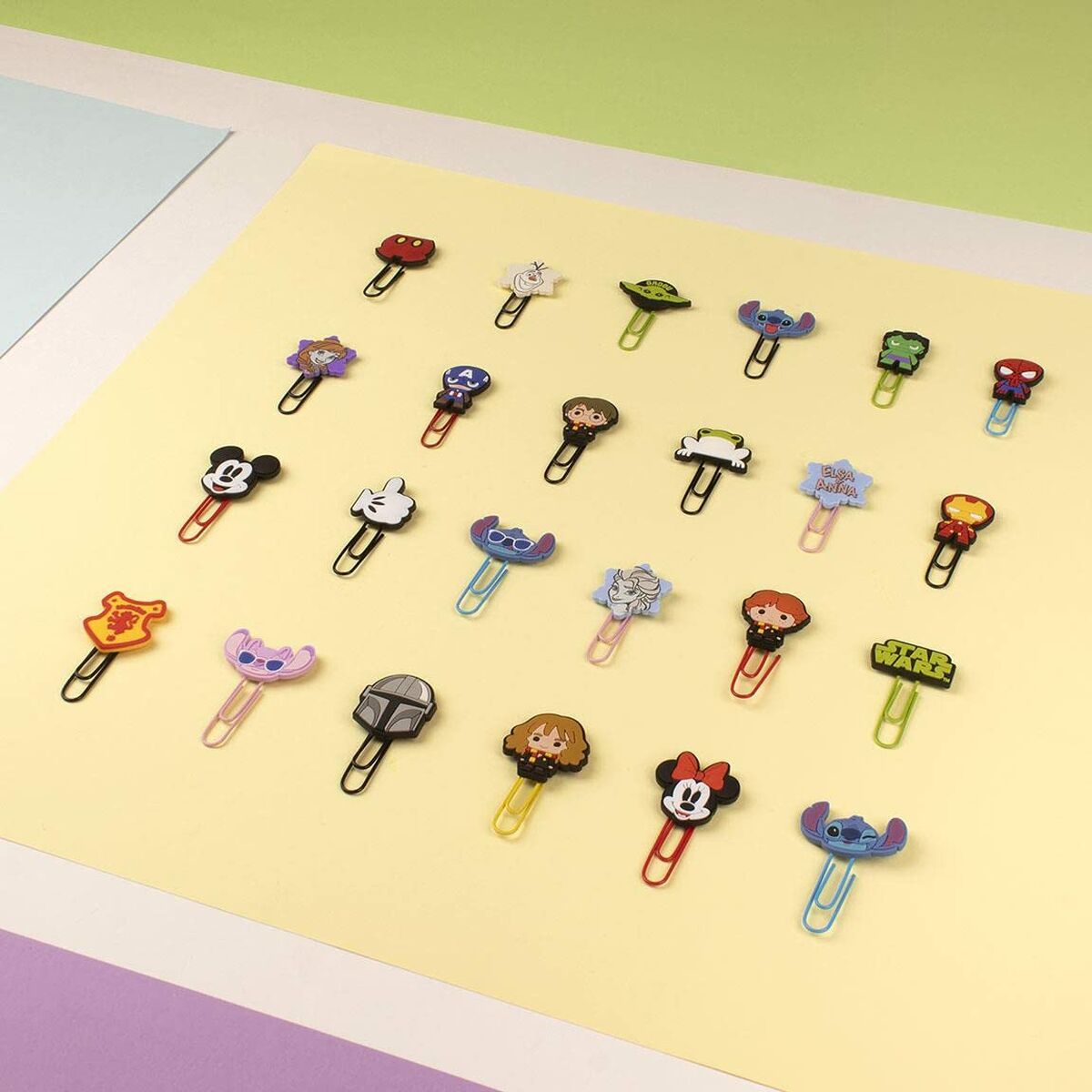 Clips Harry Potter 4 Units Rubber Plastic