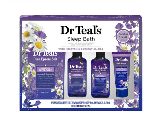 Dr Teals Gift Set (Lavender & Chamomile Set of 4)